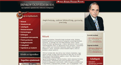 Desktop Screenshot of irinkov.hu